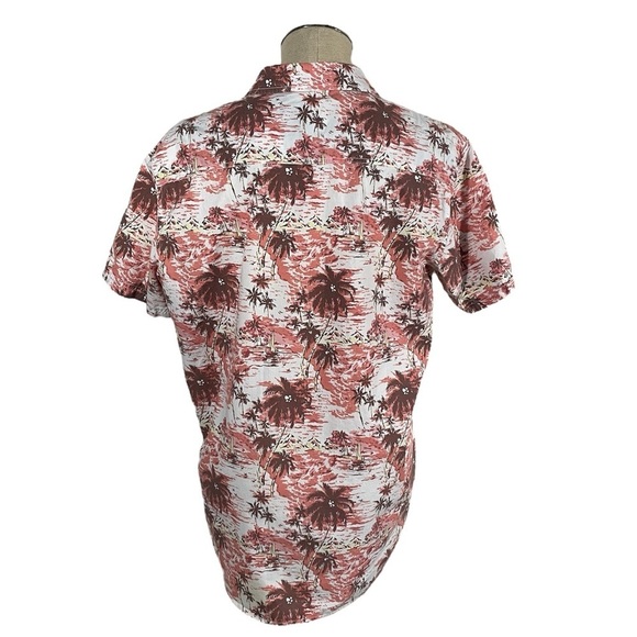 Pete Huntington Hawaiian Colorful Button Up Shirt Size Large - Picture 2 of 7